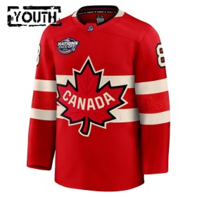 Kanada 4 Nations Face Off 2025 Fanatics Premium Cale Makar Rot Trikot - Kinder